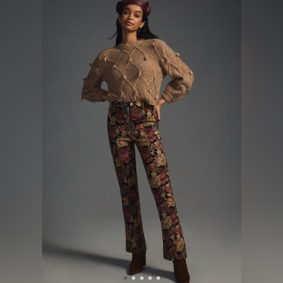NWT Flora Flare leg En Saison pants from Anthropologie - Picture 2 of 6